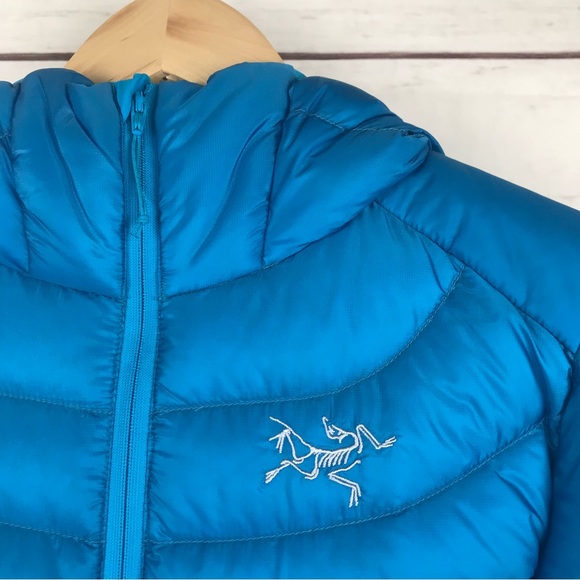 Arcteryx Cerium LT Goose Down Puffer Hooded Full Zip Jacket - Picture 3 of 5